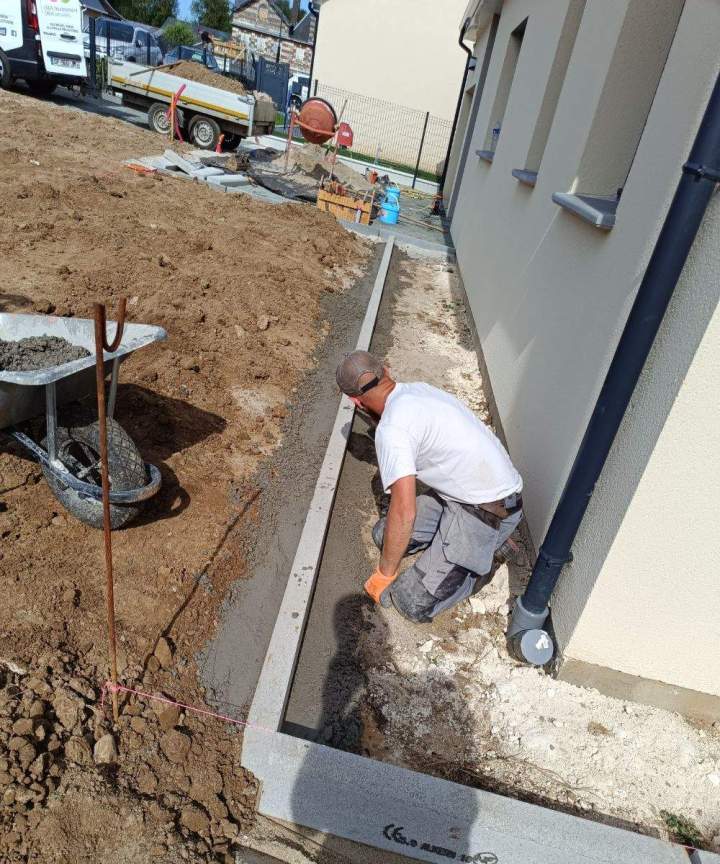 Création de massifs Allouville-Bellefosse